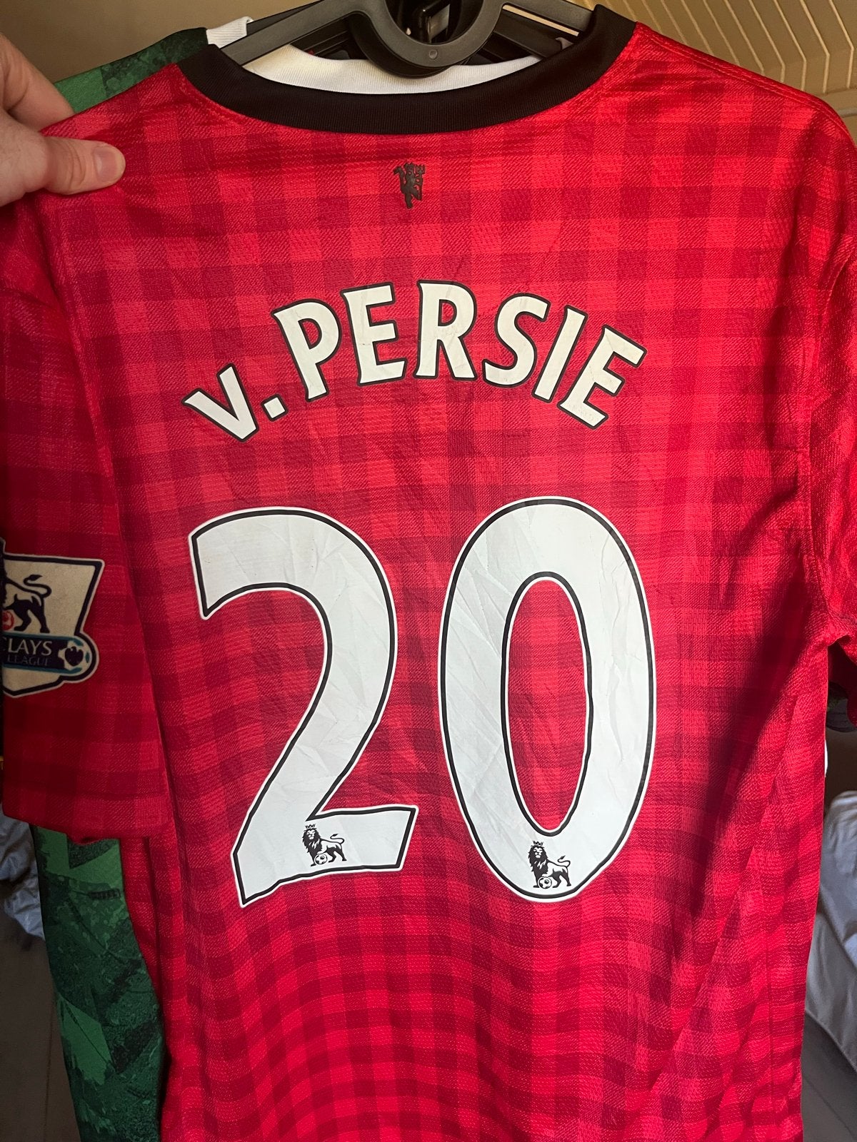 15 originele voetbalshirts, oud en nieuw, Maat L, Ophalen of Verzenden, Zo goed als nieuw, Shirt
