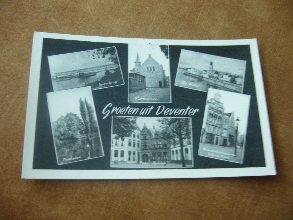 DEVENTER  =  6 LUIK, Ophalen of Verzenden, 1960 tot 1980, Gelopen, Overijssel