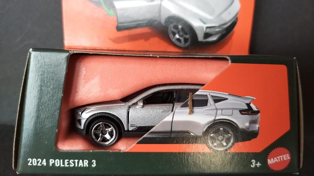 Volvo Polestar 3 1:64 3inch Matchbox Moving parts Pol, Auto, Verzenden, Nieuw, Matchbox@mattel.com