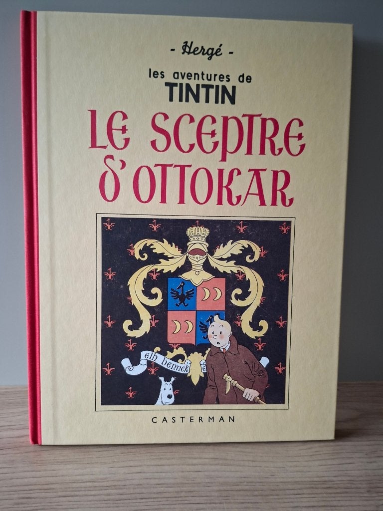 Kuifje: Le sceptre d'ottokar, Eén stripboek, Ophalen of Verzenden, Zo goed als nieuw, Hergé