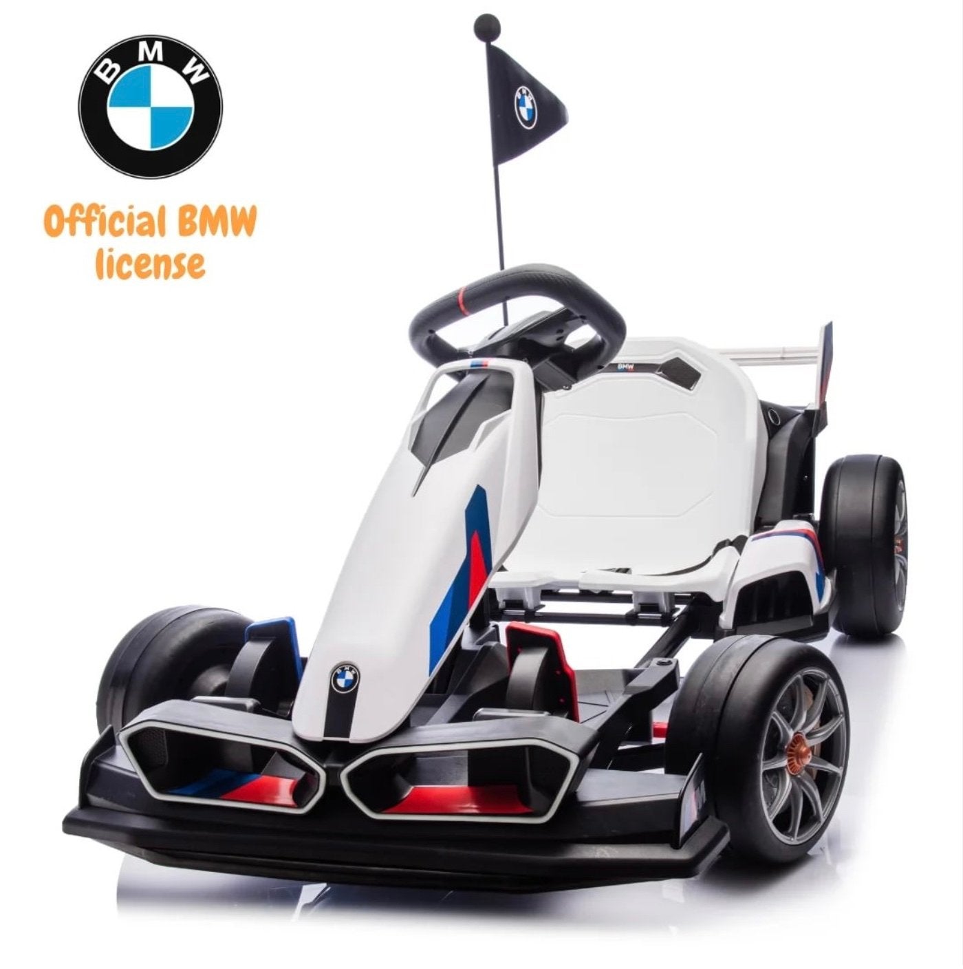BMW M Elektrische Go-Kart 24V   e-Gocart met Verstelbaar, Kinderen en Baby's, Ophalen, Spelendehollander, Nieuw, Dorpsweg spankeren