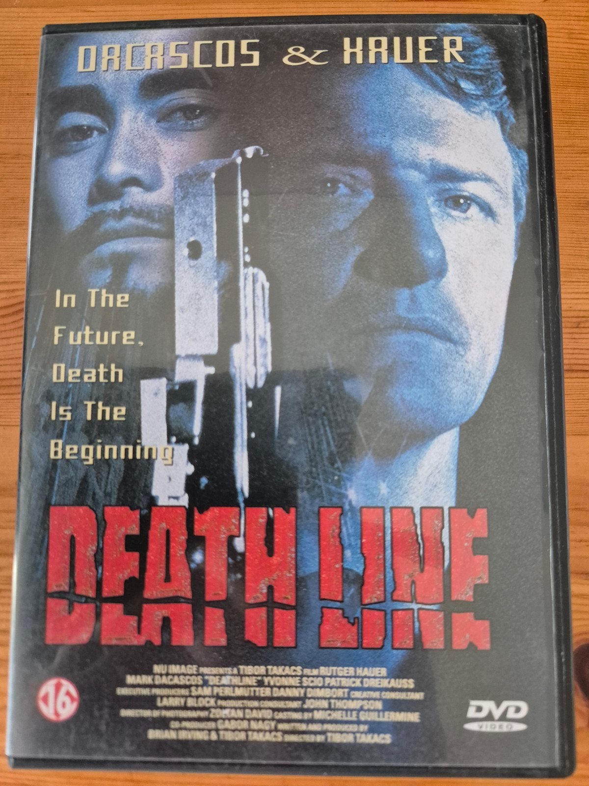 Death Line DVD - Actiethriller met Rutger Hauer, Vanaf 16 jaar, Ophalen of Verzenden, Zo goed als nieuw, Actiethriller
