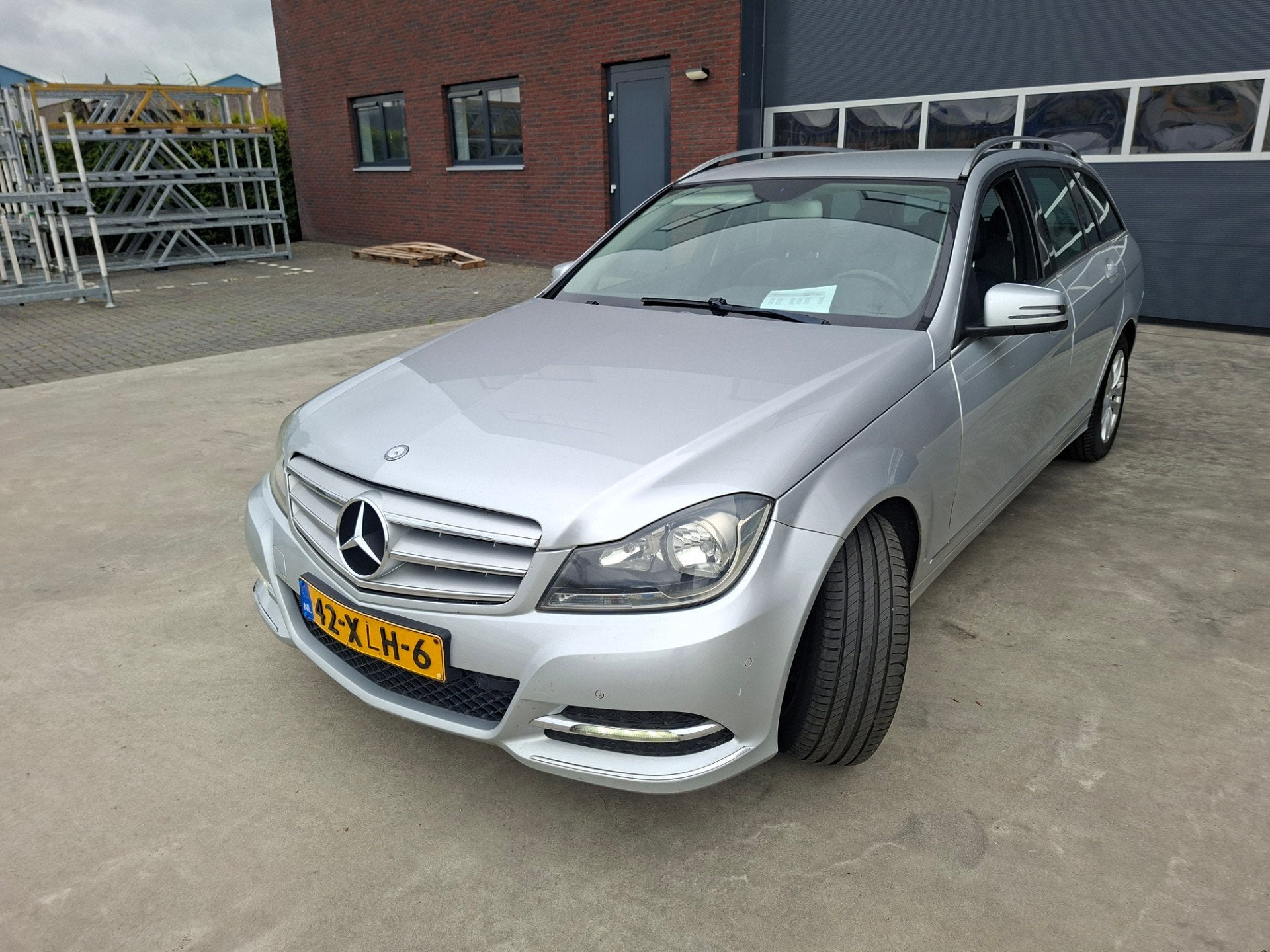 Mercedes-Benz C-klasse Estate 180 Business Class Avantgarde, Automaat, Euro 5, Achterwielaandrijving, Zwart