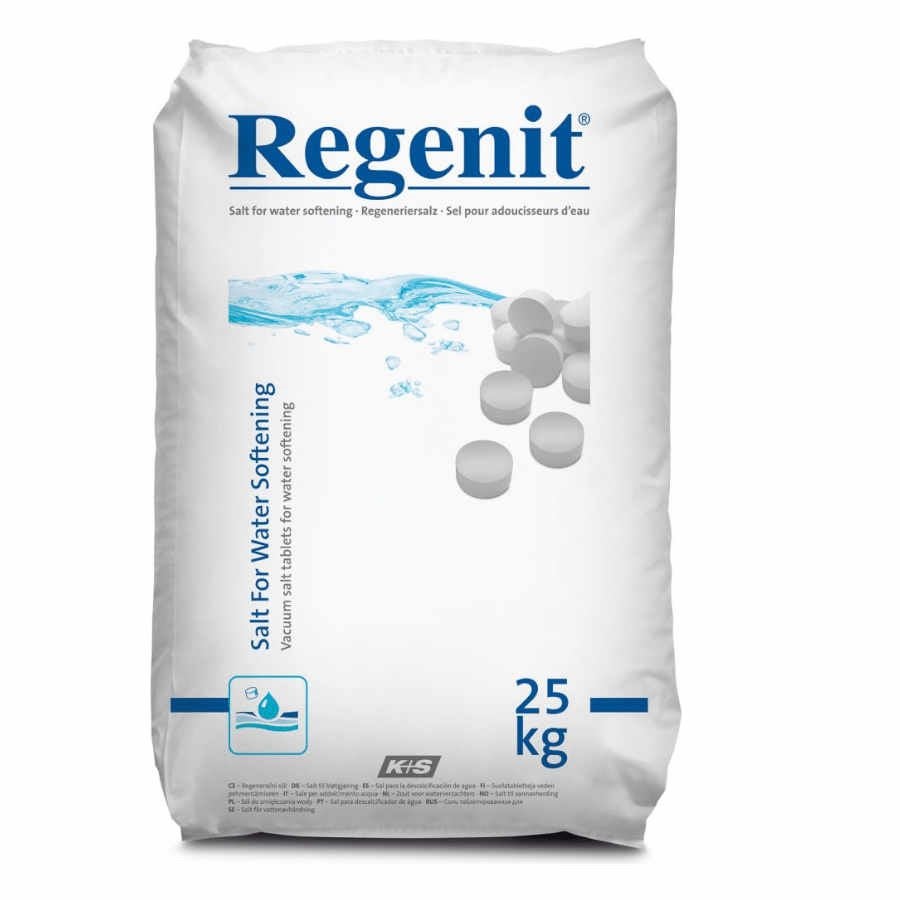Regenit zout, Ophalen, Nieuw