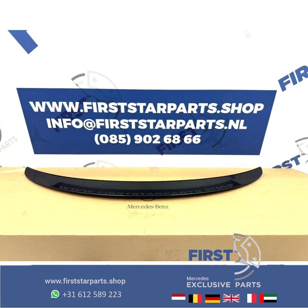 W118 C118 CLA AMG CARBON KOFFERBAK SPOILER ZWART 2018-2021 A, Auto-onderdelen, Gebruikt, Ophalen of Verzenden, Achter, -