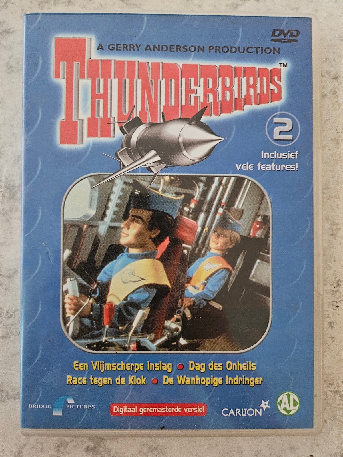 DVD Thunderbirds Deel 2, Cd's en Dvd's, Dvd's | Tv en Series, Alle leeftijden, Ophalen of Verzenden, Gebruikt