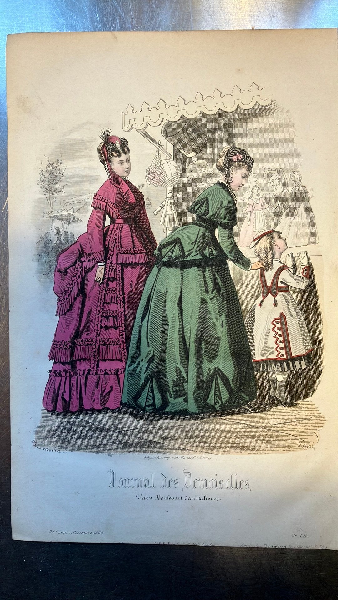Journal de Demoiselles prent, Ophalen of Verzenden