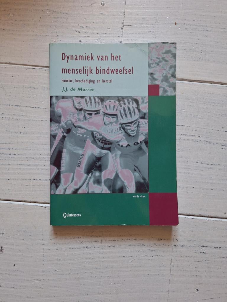 Dynamiek van het menselijk bindweefsel - J.J. de Morree, Boeken, Studieboeken en Cursussen, Ophalen of Verzenden