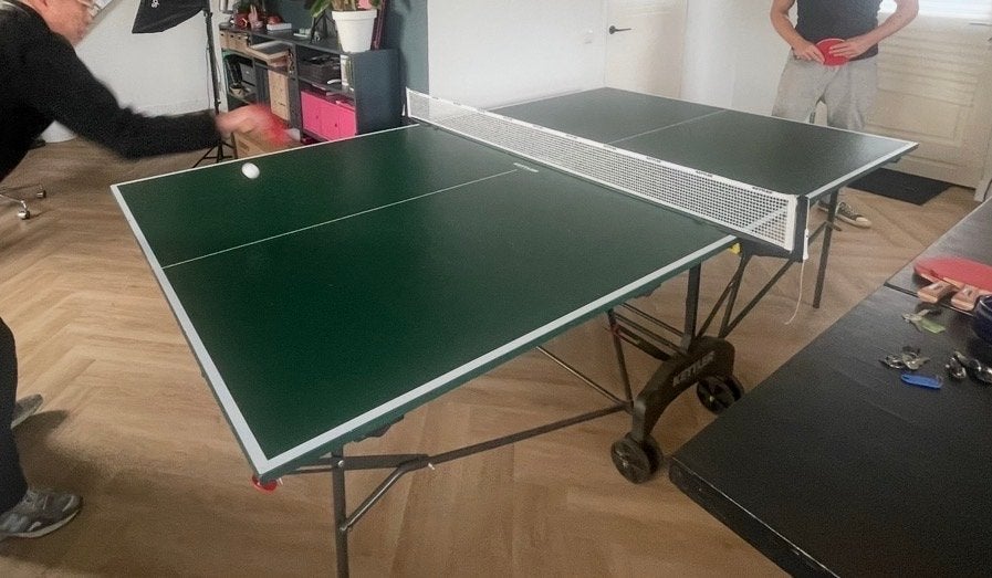 Kettler Tafeltennistafel - Inklapbaar en Verrijdbaar, Ophalen, Gebruikt, Tafel Indoor, Inklapbaar