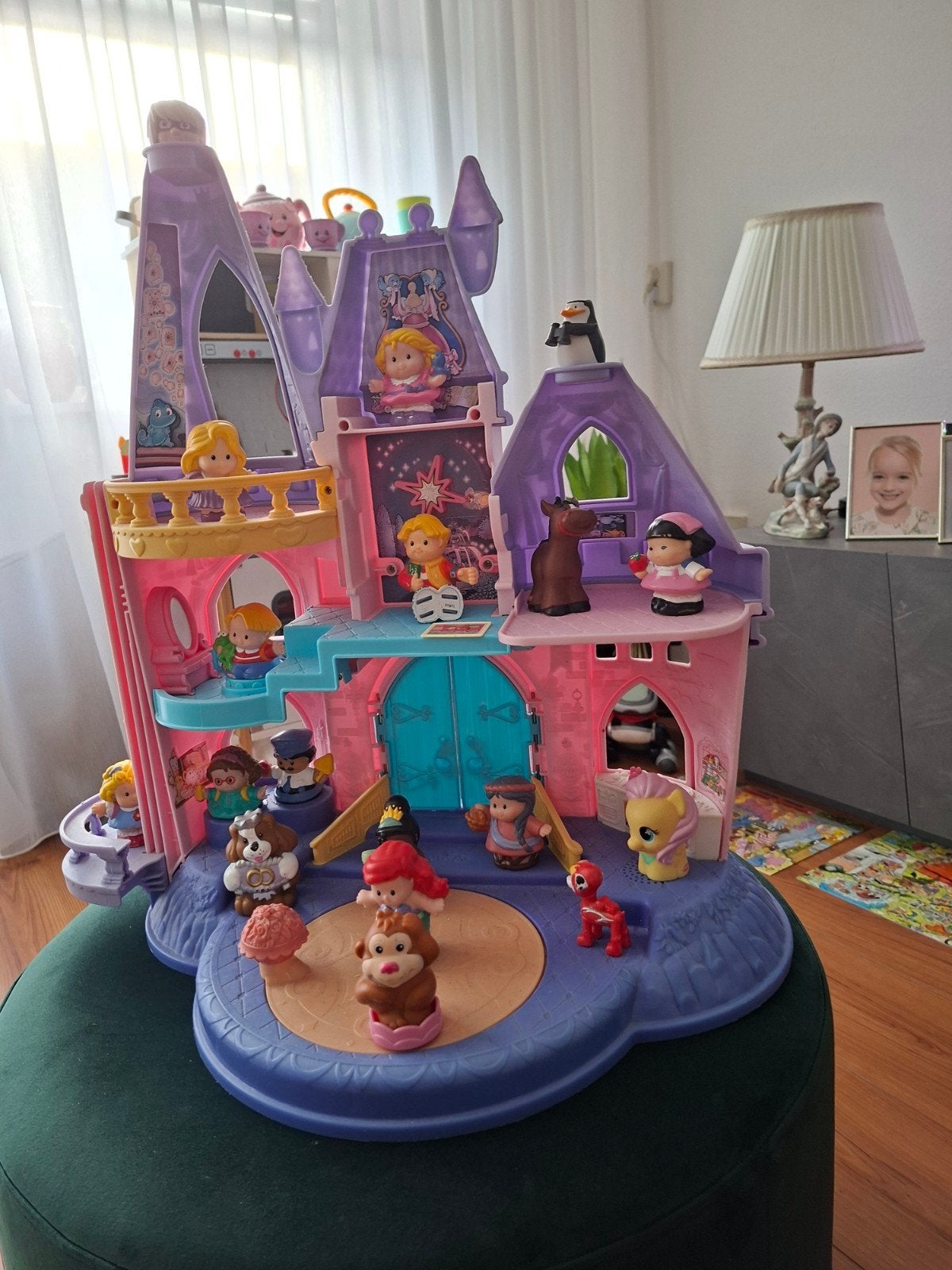 Lief prinsessenkasteel voor de allerkleinsten, Ophalen