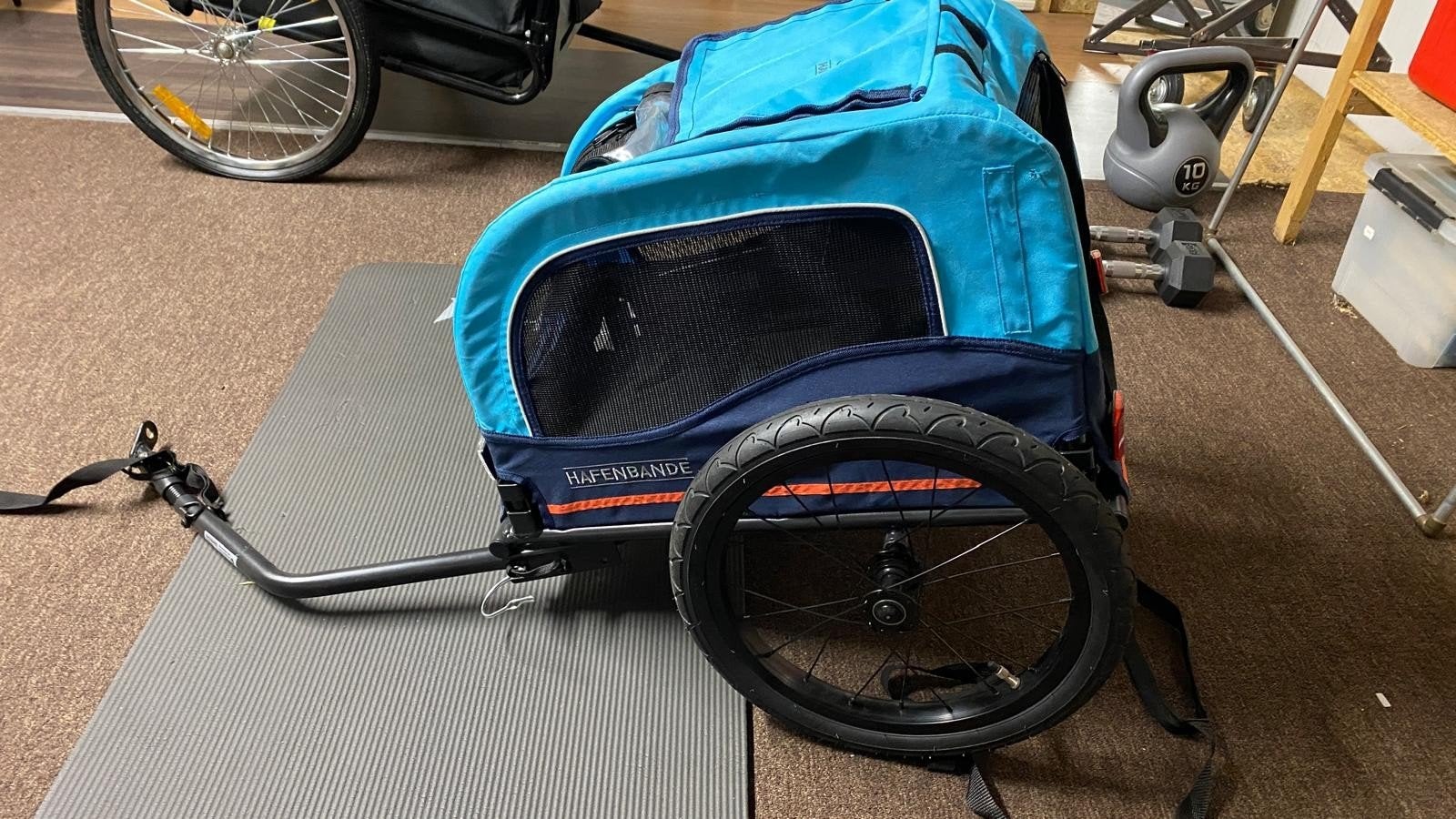 hafenbande fietskar, Dieren en Toebehoren, Ophalen, Hondenfietskar