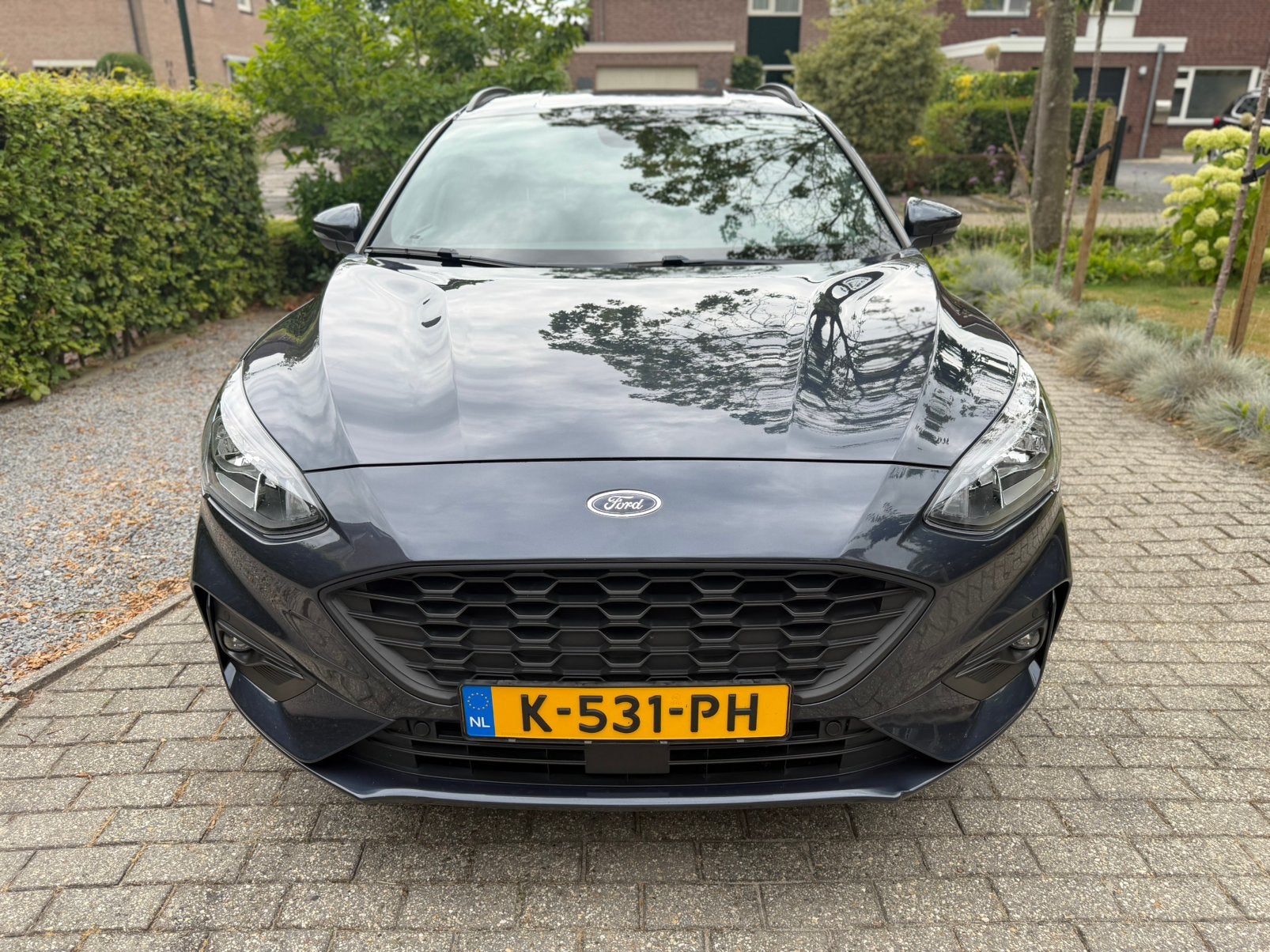 Ford Focus 1.5 ST-Line X Business Ecoboost 150pk automaat, Auto's, Ford, 1345 kg, 15 km/l, Blauw, Origineel Nederlands