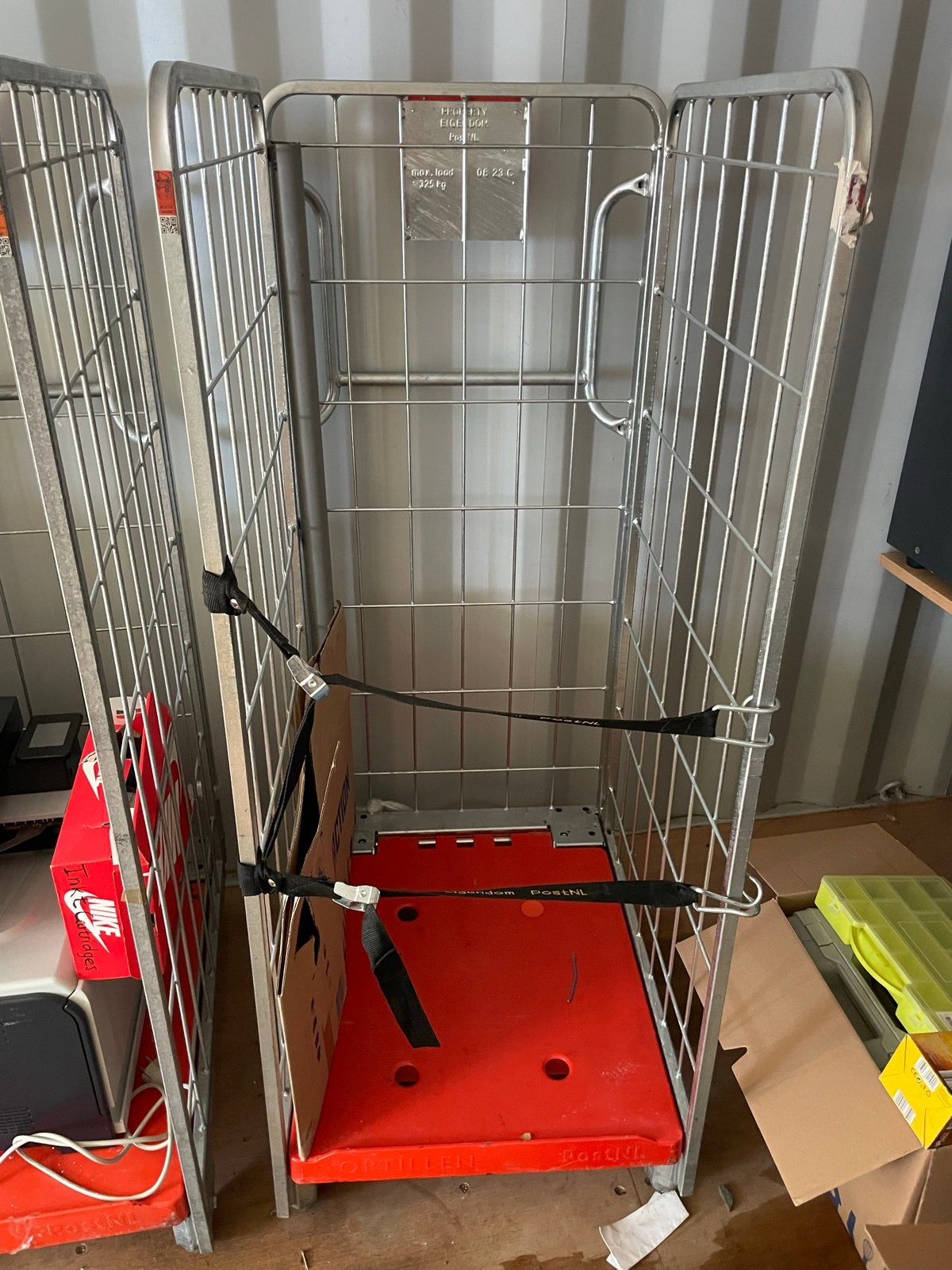 4 stuks PostNL Rolcontainer - Max. 325 kg, Ophalen of Verzenden, Overige typen