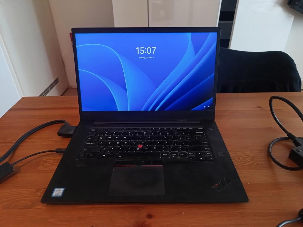 Lenovo Thinkpad X1 Extreme | Inclusief Docking station, Computers en Software, Chromebooks, Zo goed als nieuw, Qwerty, Ophalen of Verzenden