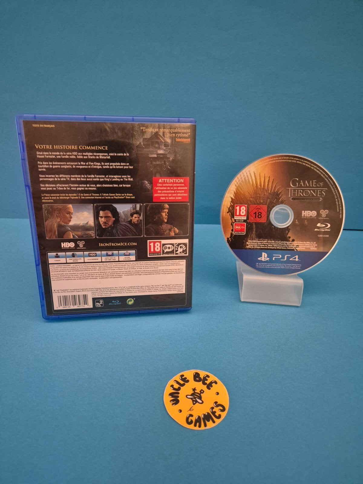 Game of Thrones A Telltale Games Series PS4, Avontuur en Actie, Vanaf 18 jaar, 1 speler, Telltale Games