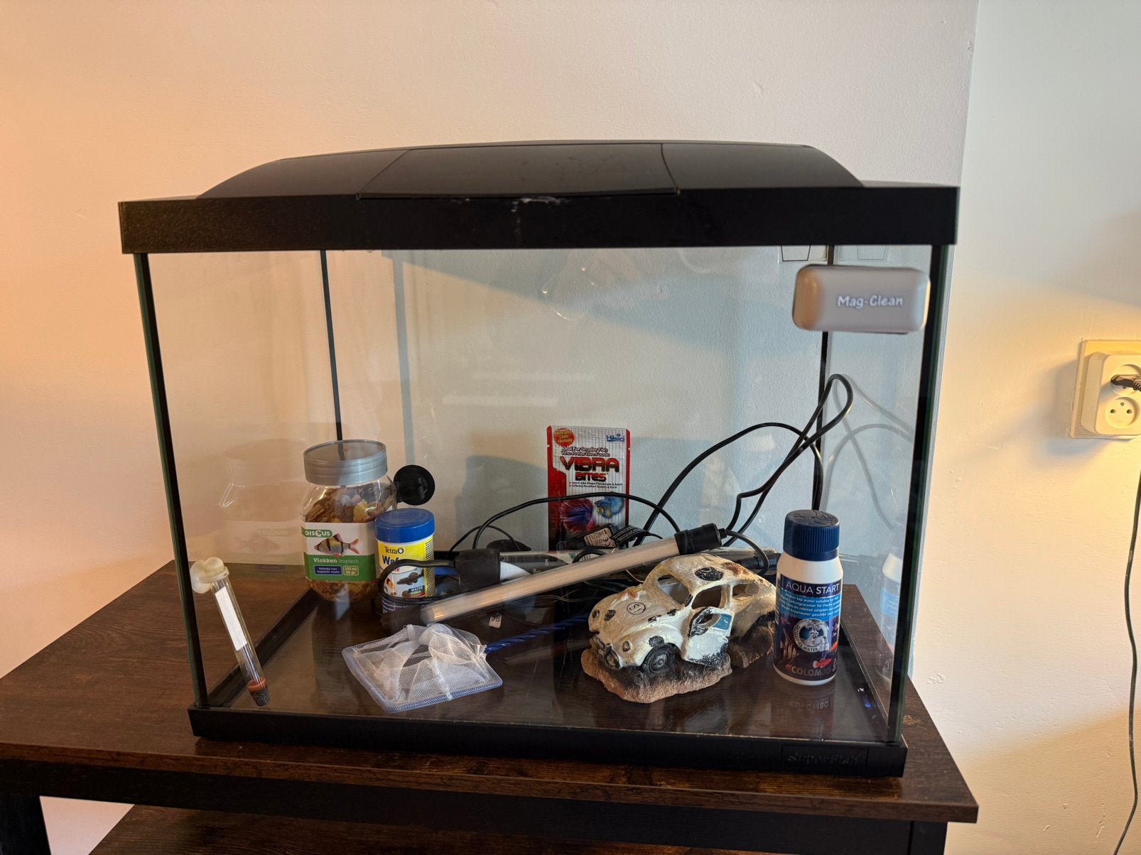 Aquarium warm water vissen, Gebruikt, Overige merken, Leeg aquarium, Ophalen