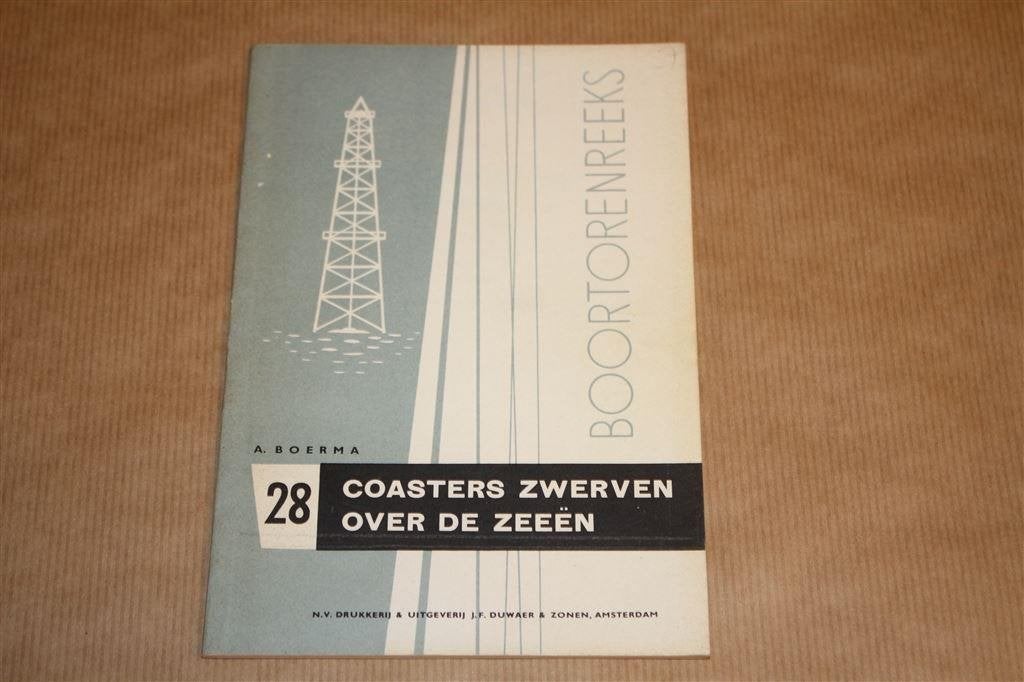 Boek - Coasters zwerven over de zeeën - 1955, Verzamelen, Ophalen of Verzenden, Zo goed als nieuw, Boek of Tijdschrift