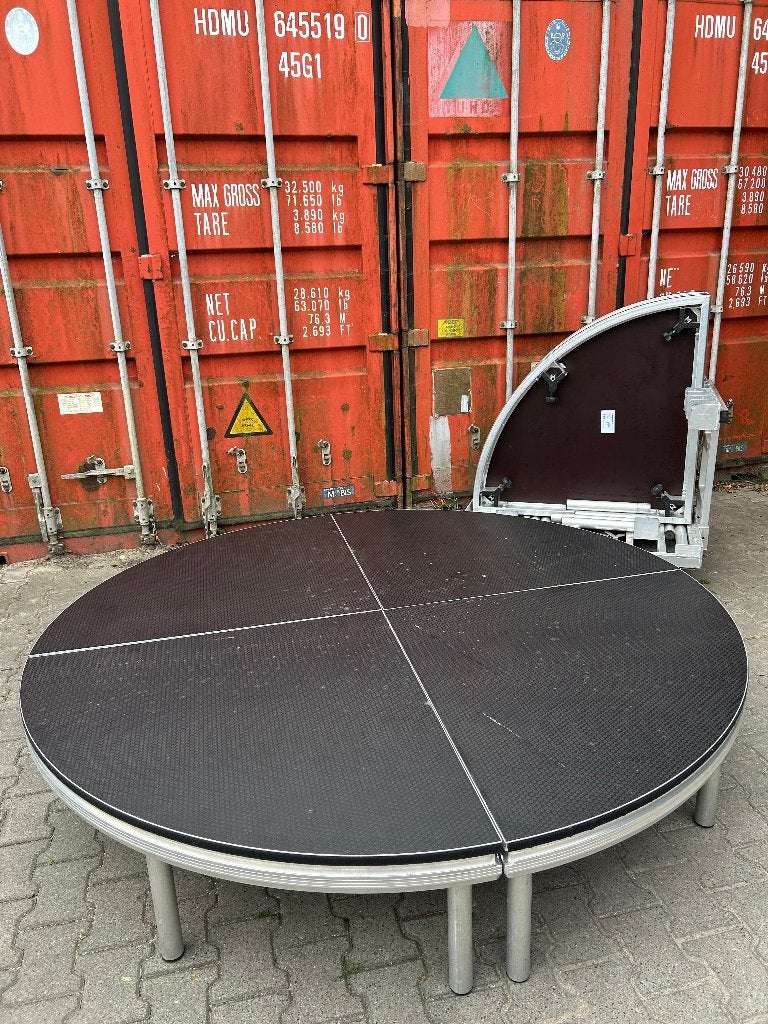 Mammoth Podiumdelen Rond + Transport Kar, Ophalen, Zo goed als nieuw, Overige typen