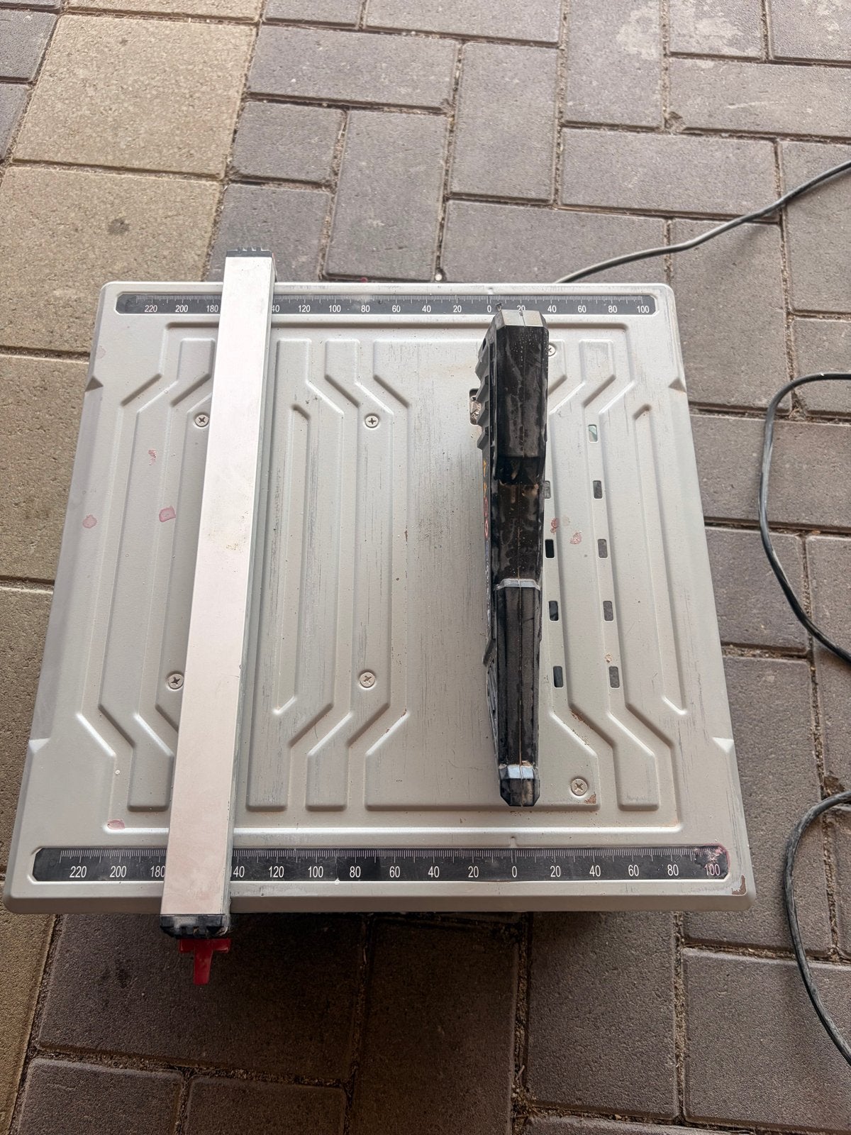 Parkside PFS 800 A1 Tegelzaag - Gebruikt, Ophalen, Gebruikt, Overige typen, 600 tot 1200 watt