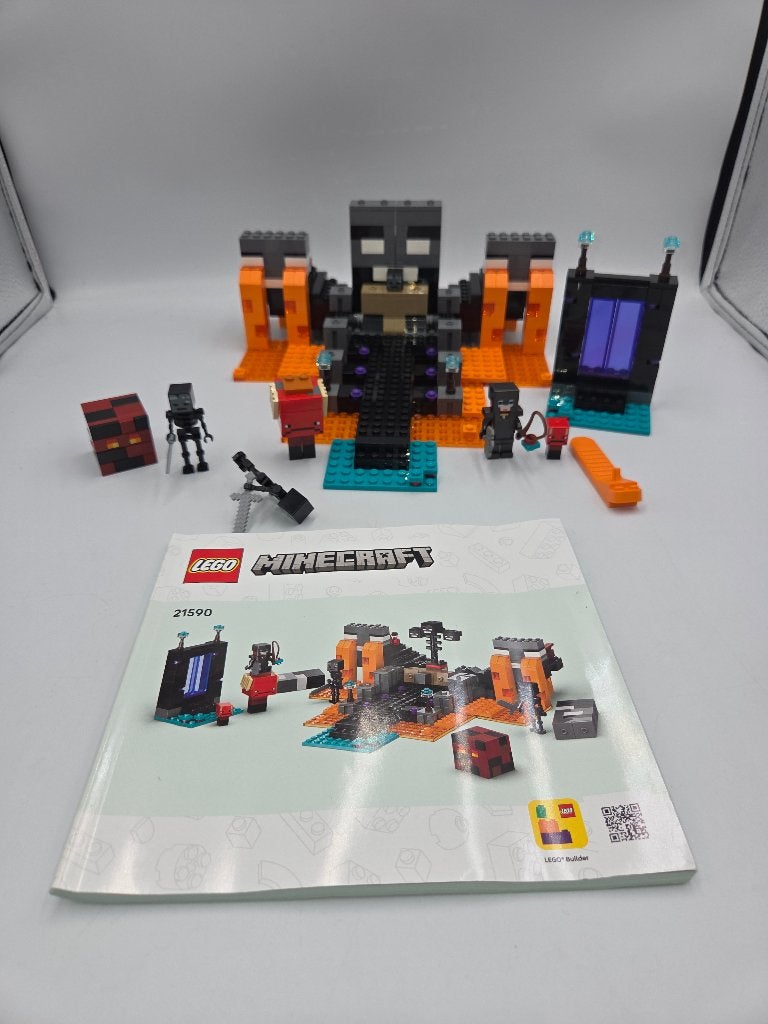 Lego Minecraft 21590 Wither Battle, Compleet, Minecraft, Lego, Ophalen of Verzenden