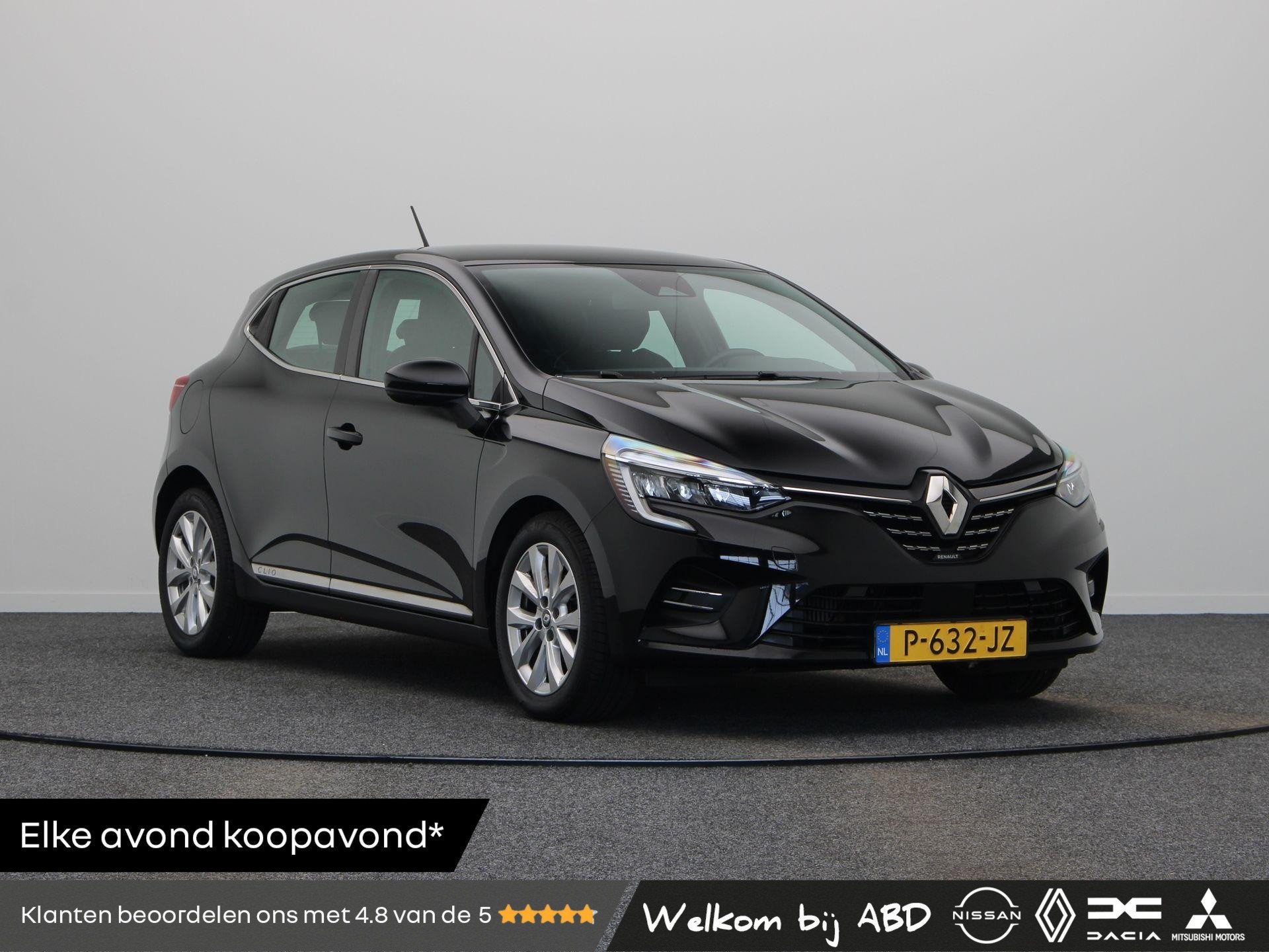 Renault Clio 1.0 TCe Intens | Climate Control | Handgeschake, Auto's, Voorwielaandrijving, Gebruikt, Euro 6, Leder en Stof