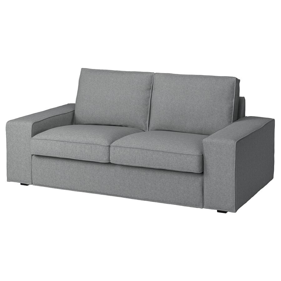 Hoes Kivik 2-zitsbank, Tibbleby beige/grijs, Tweepersoons, 75 tot 100 cm, Ophalen of Verzenden, Zo goed als nieuw