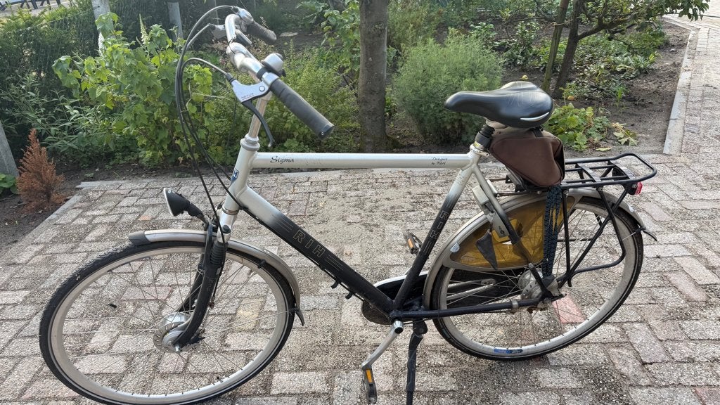 Rih Sigma herenfiets, Fietsen en Brommers, Versnellingen, Zo goed als nieuw, Trommelrem, Ophalen