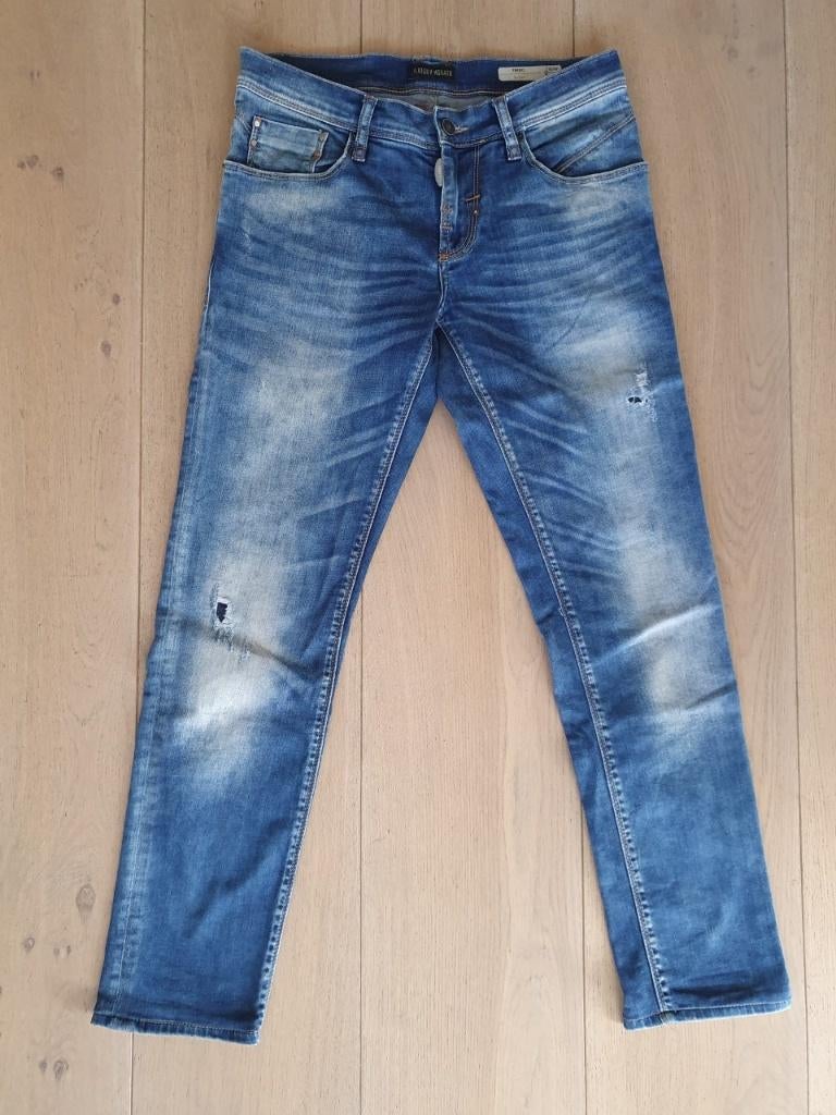 Antony morato skinny, model fredo maat 44/28= maat S, Antony Morato, Blauw, W32 (confectie 46) of kleiner, Ophalen of Verzenden