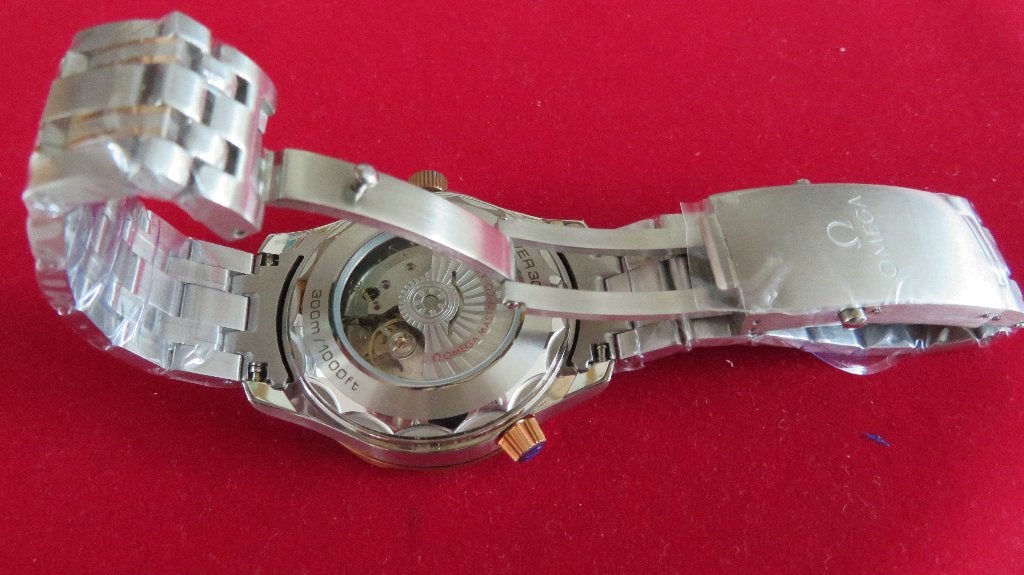 Omega seamaster automaat, Staal, Staal, Polshorloge, Nieuw