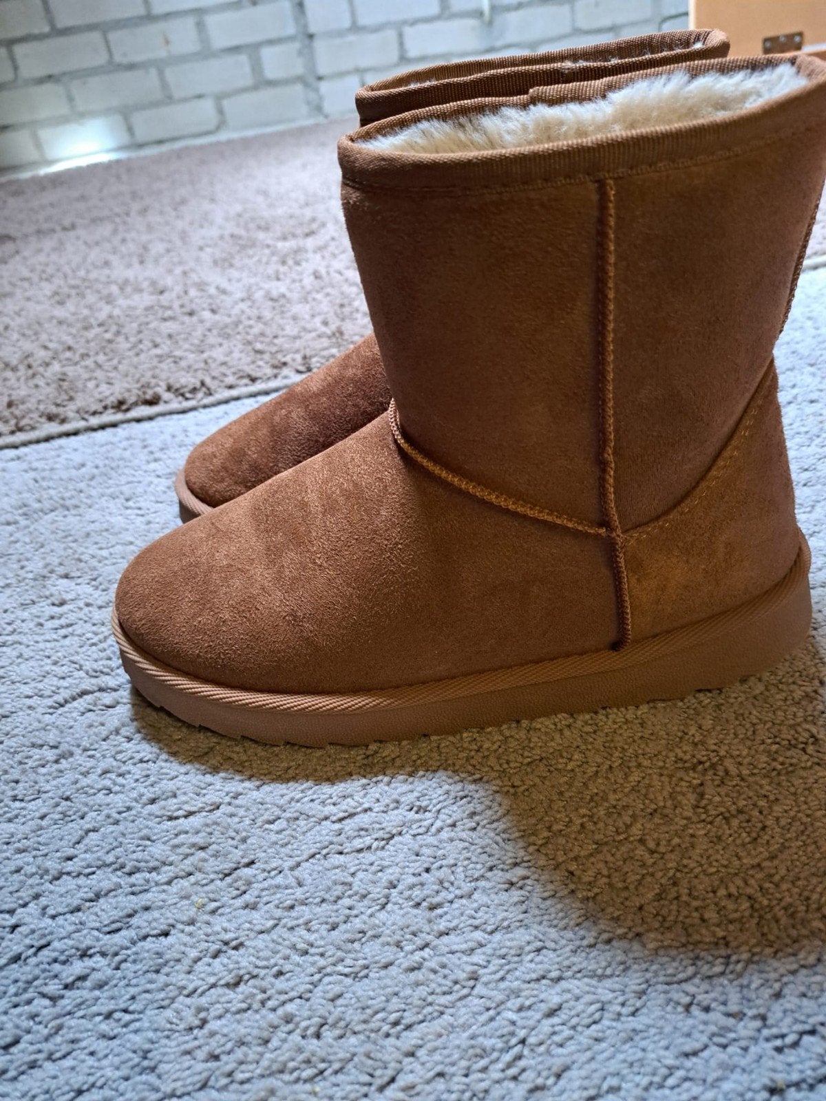 Nieuwe Primark Ugg-achtige laarzen - Maat 37, Bruin, Primark, Lage of Enkellaarzen, Nieuw