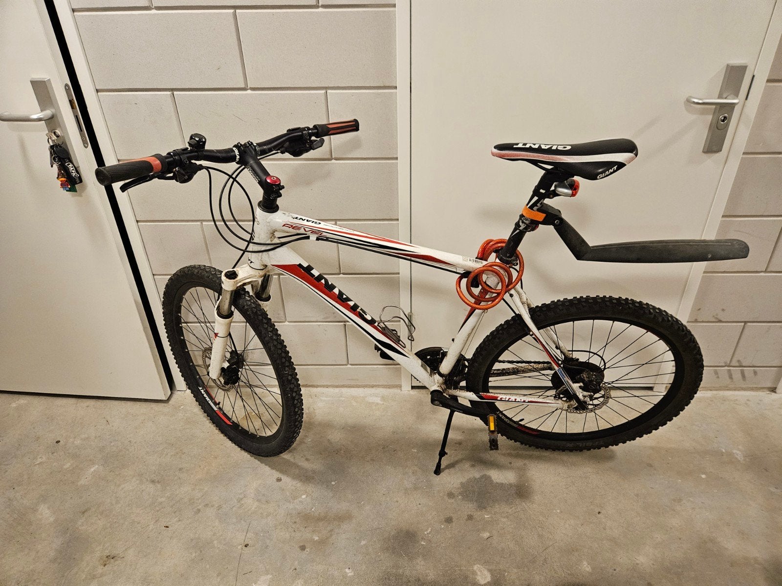 Giant Mountainbike - XL frame - Schijfremmen opknapper, Fietsen en Brommers, Fietsen | Mountainbikes en ATB, 57 cm of meer, Ophalen