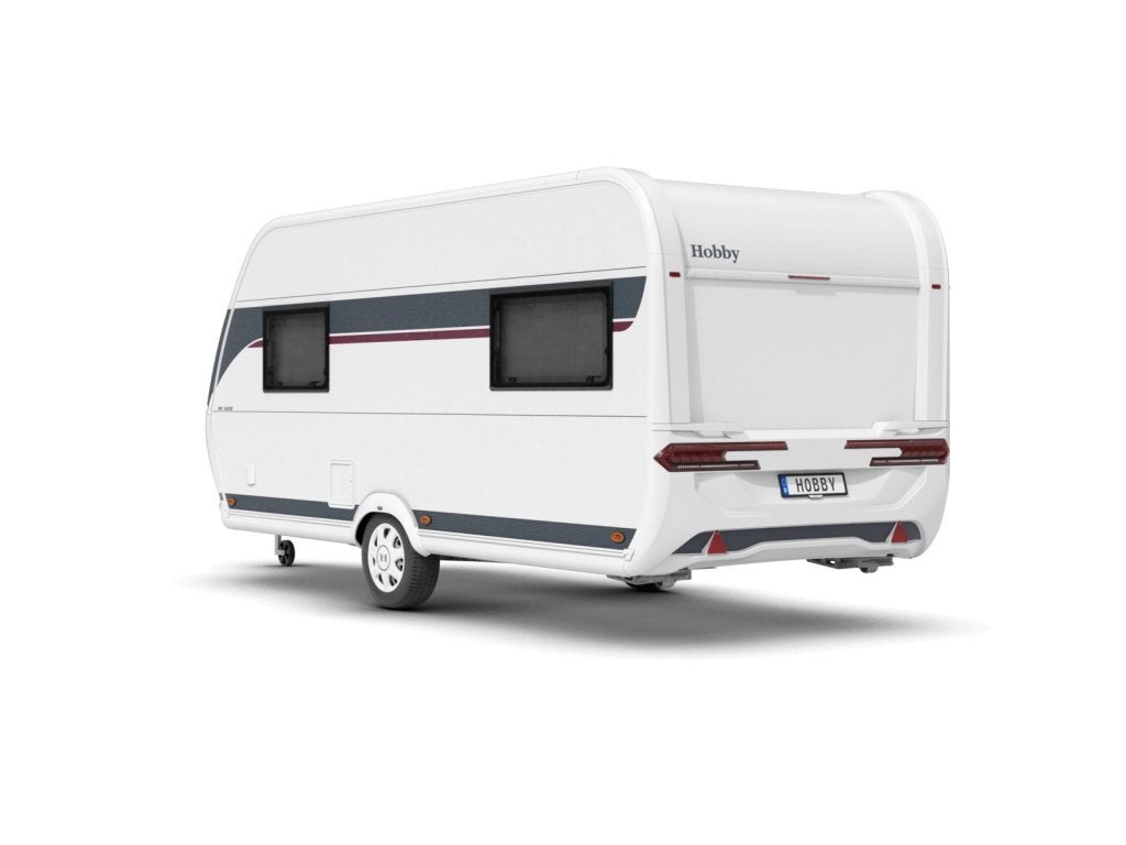 Hobby De Luxe 460 LU, Caravans en Kamperen, Rondzit, Hobby, Bedrijf, 5 tot 6 meter