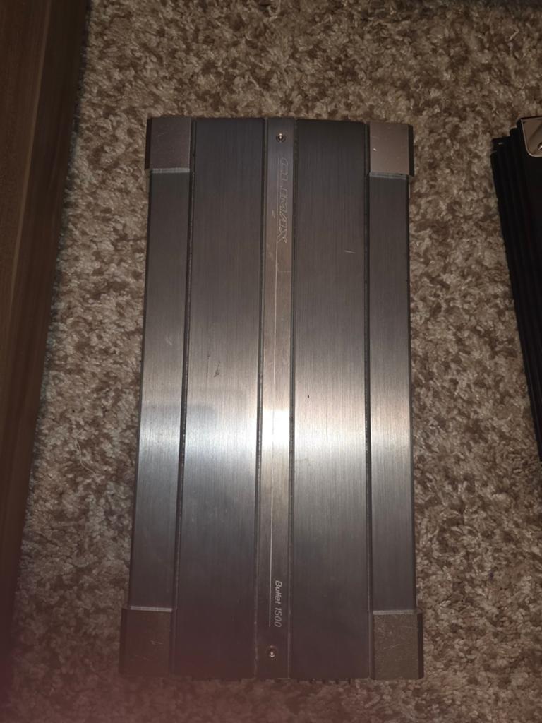 Autoversterker Climax bullet versterker 1500 2x750Real Watts, Ophalen