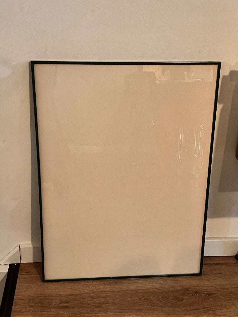 Groene wissellijst 60 x 80, Huis en Inrichting, Woonaccessoires | Lijsten, Ophalen, Kunststof, Gebruikt, 75 cm of meer