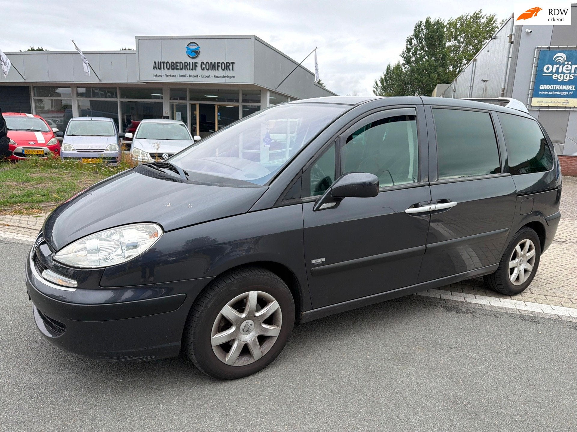 Peugeot 807 2.0 HDiF Navteq •EXPORT/HANDEL•, Auto's, Peugeot, Voorwielaandrijving, 136 pk, Gebruikt, 1850 kg