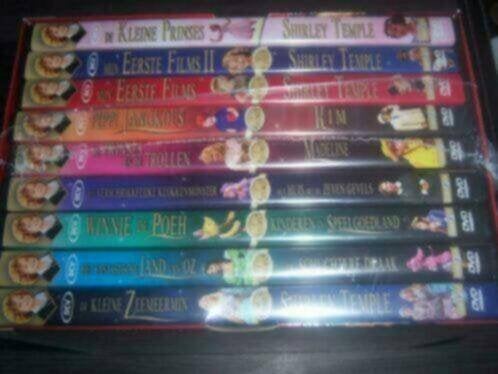 SHIRLEY TEMPLE 9 dvd's Box Nostalgische Klassiekers in seal, Verzenden, Alle leeftijden, Nederlands, Overige genres