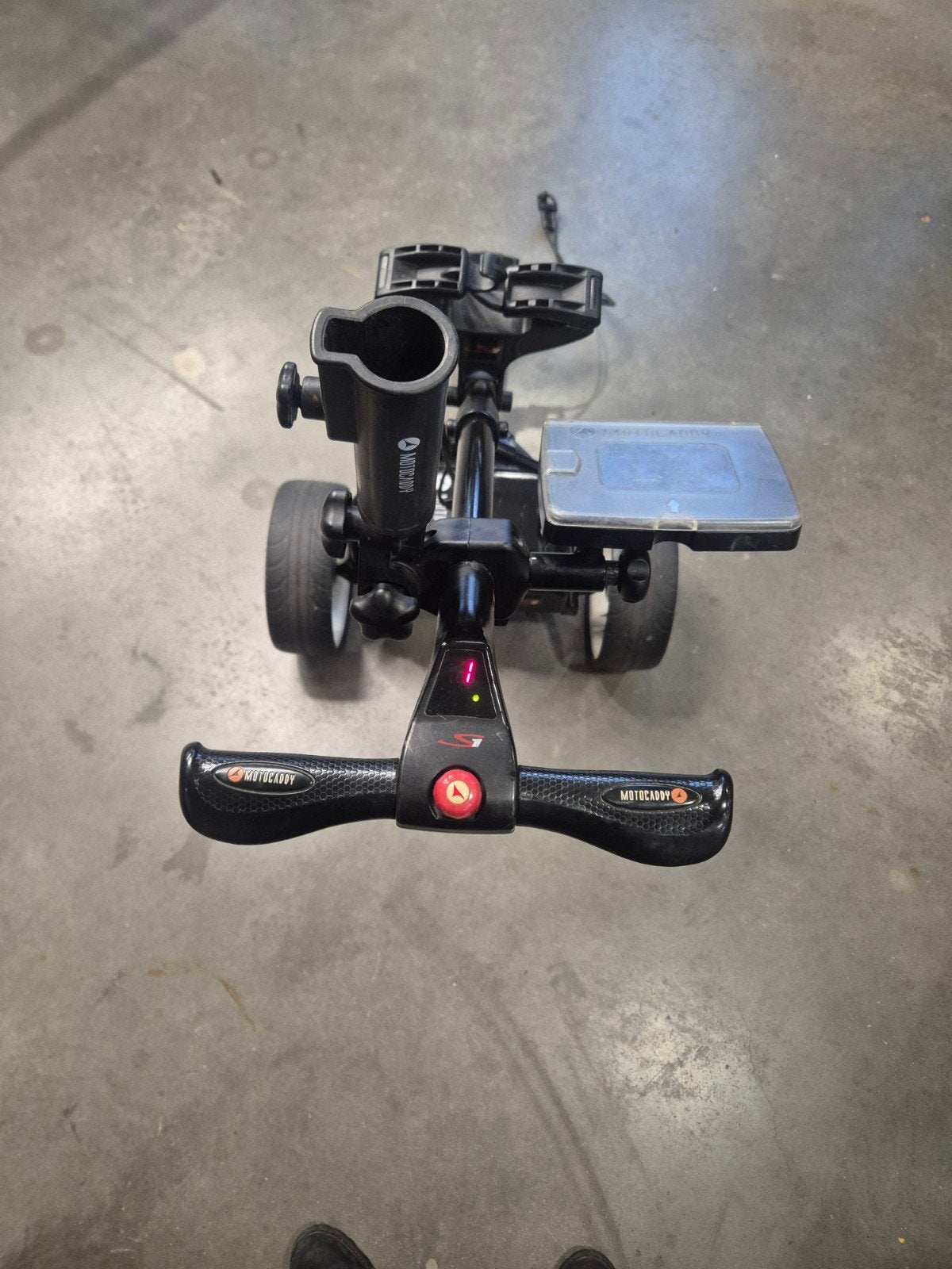 Motocaddy S1 digital - elektrische trolley met accessoires, Ophalen of Verzenden, Gebruikt, Golfkar, Overige merken