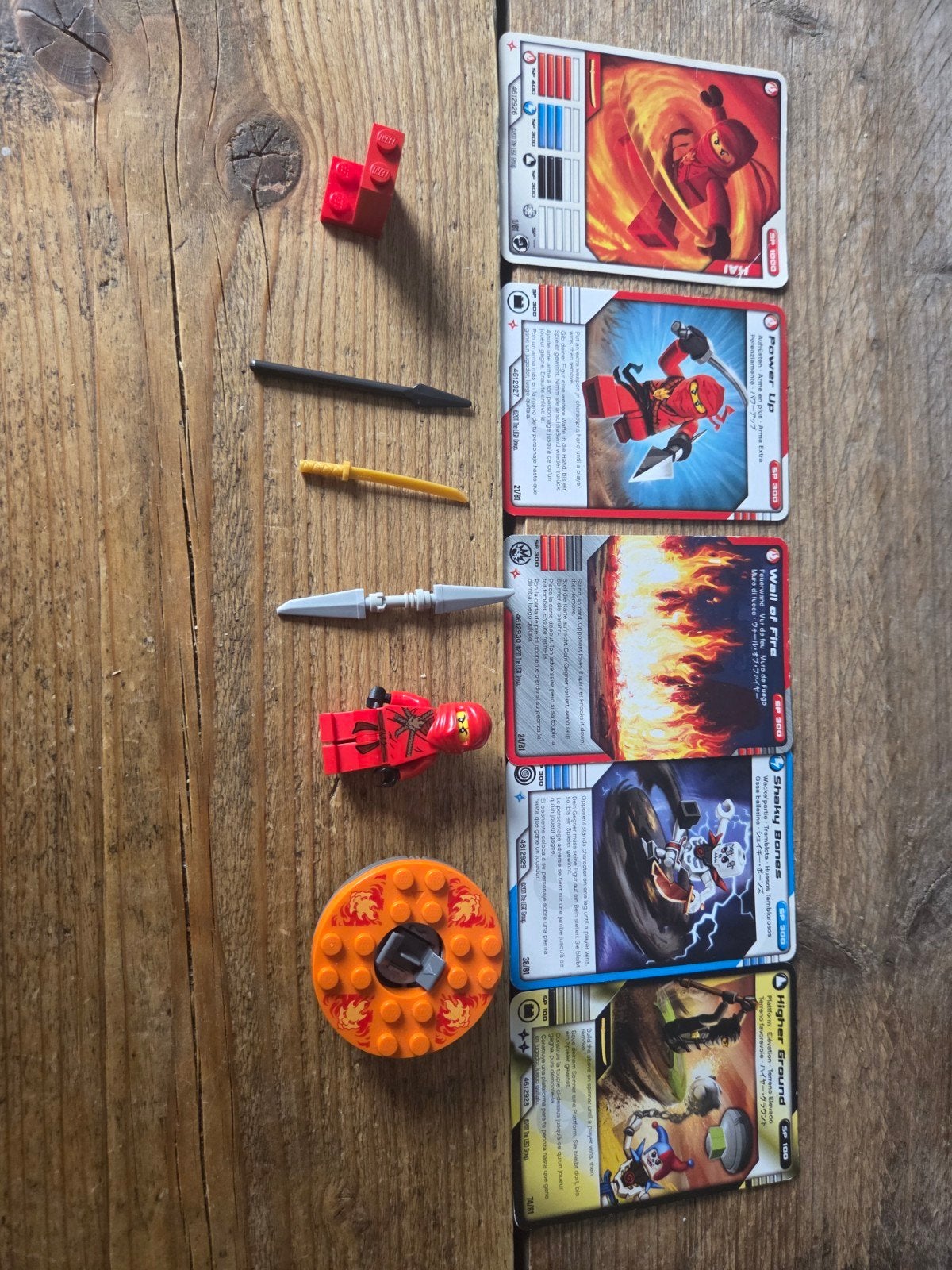 LEGO Ninjago Kai Blister Pack met Kaarten en Accessoires, Ophalen of Verzenden, Gebruikt