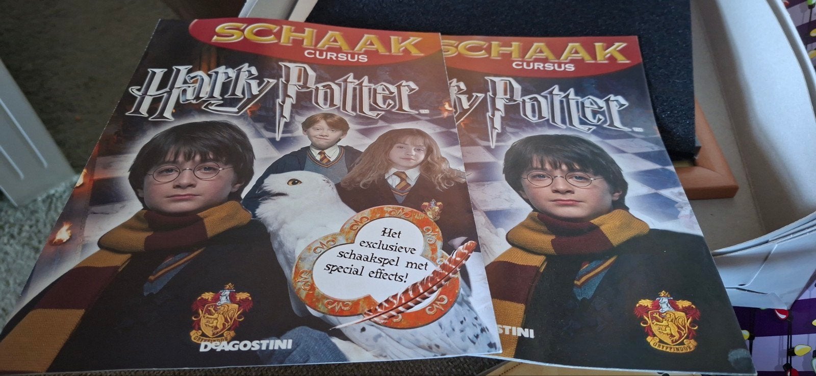 Harry Potter schaken curcus 2 delen met schaakbord etc, Ophalen