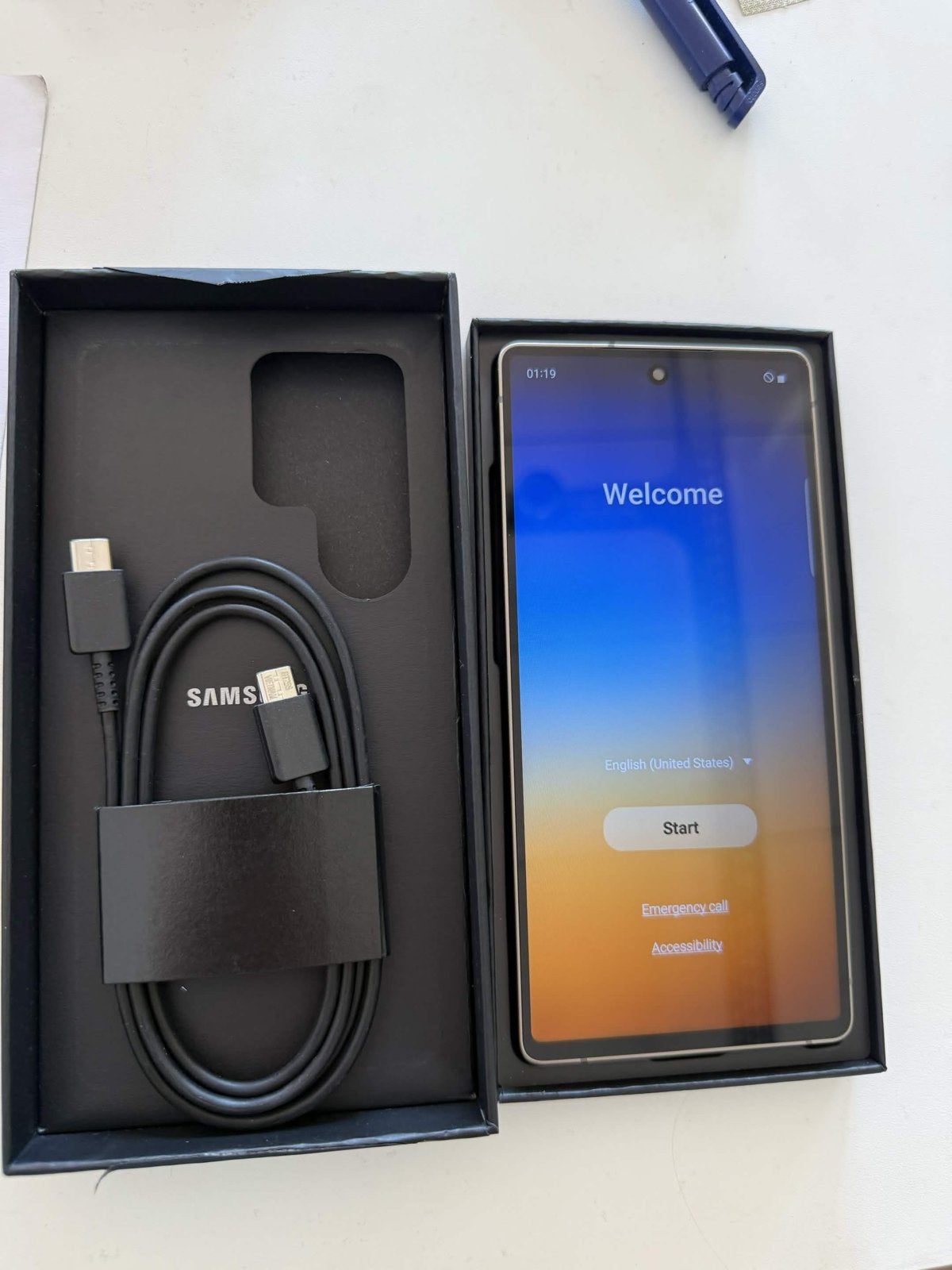 Samsung Galaxy S25 Ultra 512GB Titanium Black Nieuw, Ophalen, Overige modellen, Zwart, Touchscreen