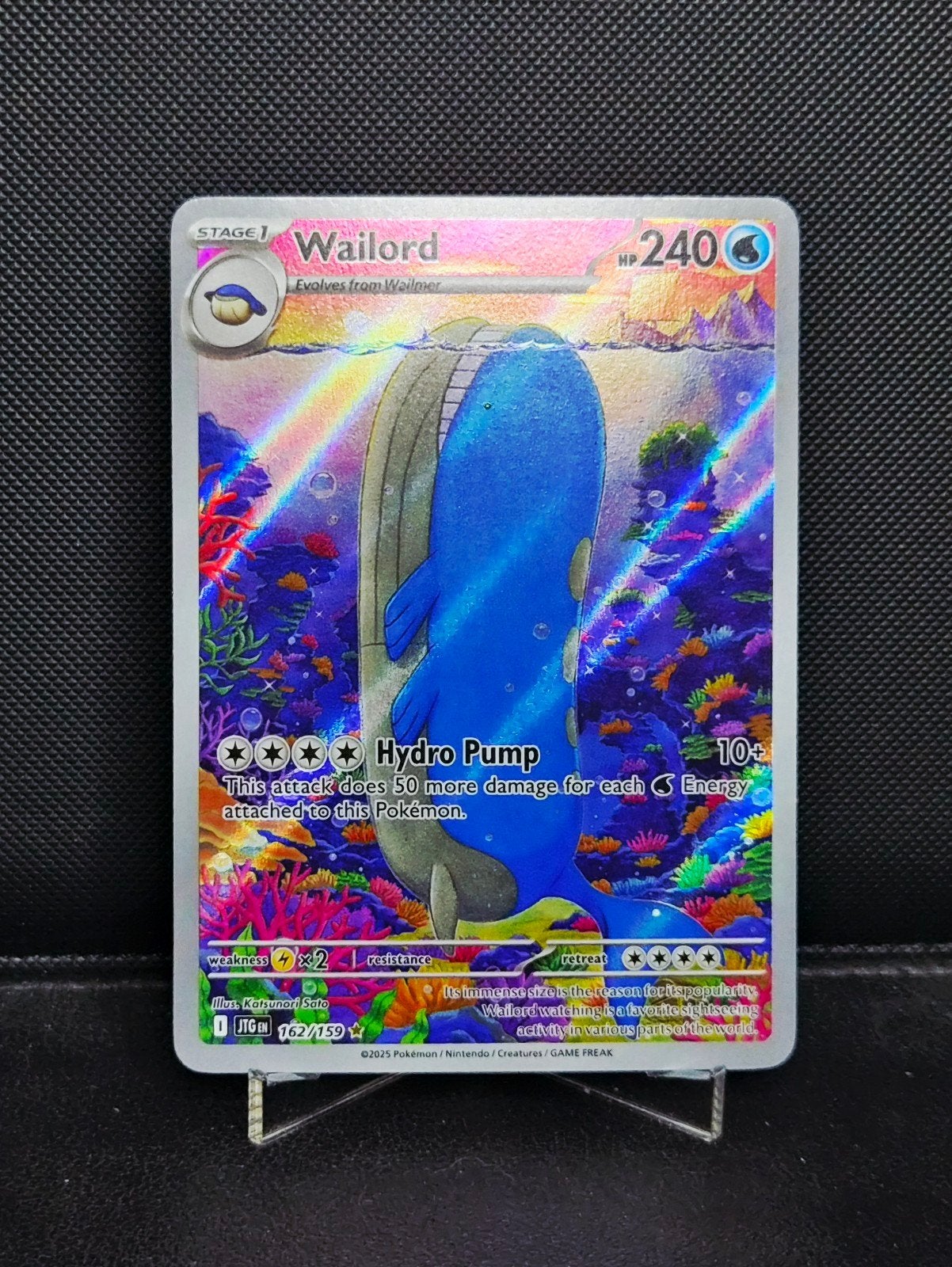 Wailord 162/159 Journey Together NM, Ophalen of Verzenden, Zo goed als nieuw