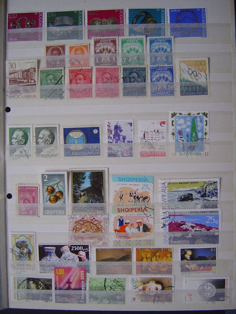 Joegoslavië 41 postzegels oa Albanie  Bosnie, Ophalen of Verzenden, Joegoslavië