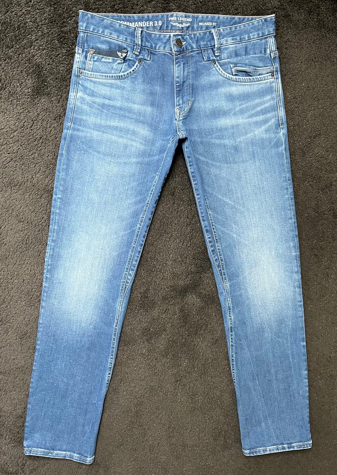 PME Legend Commander 3.0 stretch jeans 36/34 (NIEUW), Ophalen of Verzenden, Nieuw, Blauw, W36 - W38 (confectie 52/54)