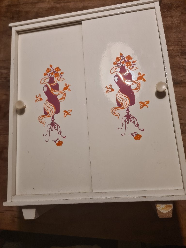 Leuk mini vintage kastje, Ophalen, Gebruikt