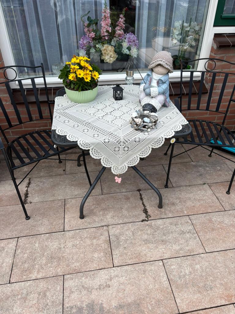 Tuin/ Balkon zitje, Tuin en Terras, Overige materialen, Gebruikt, Tuinset, Ophalen