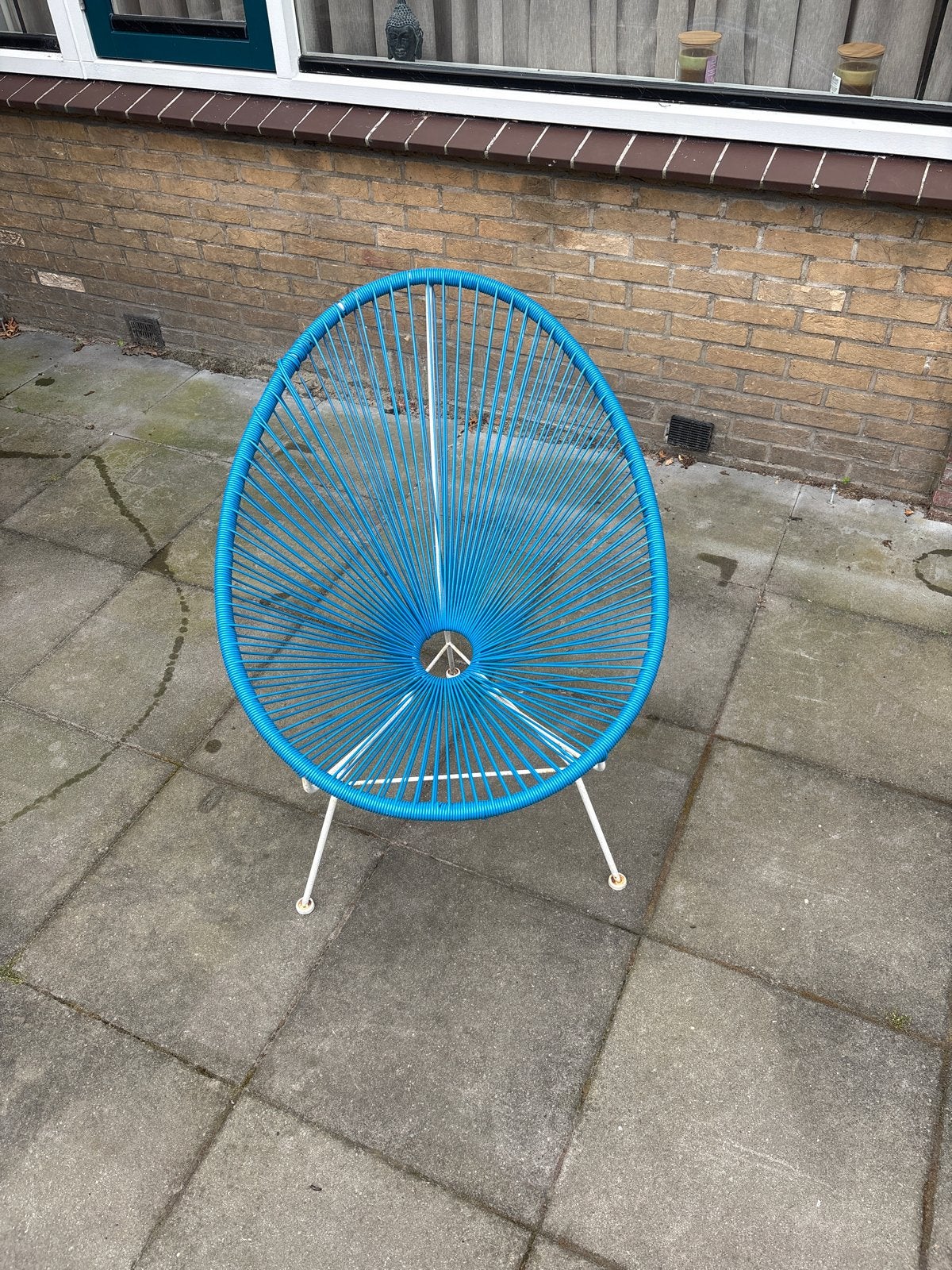 Acapulco stoel - Blauw, Ophalen, Kunststof, Gebruikt, Blauw