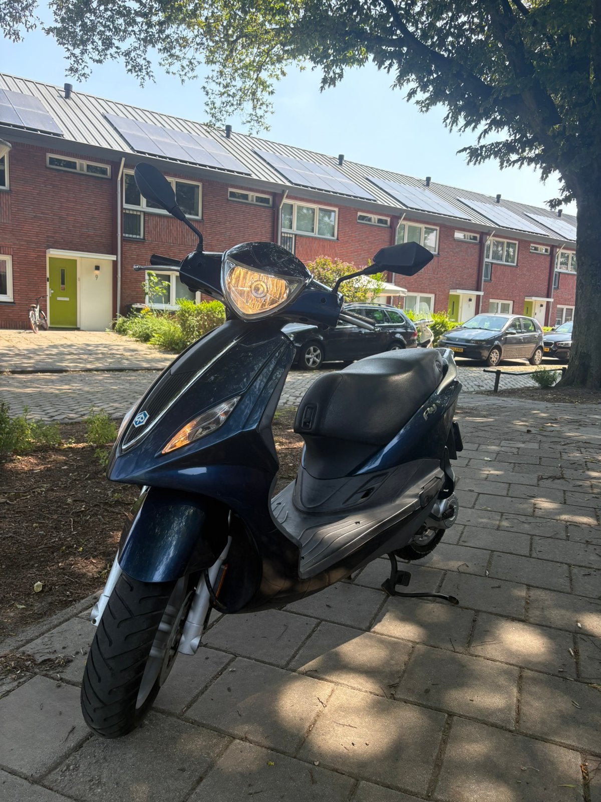 Piaggio new fly 2017, Ophalen, Zo goed als nieuw, Benzine, Fly