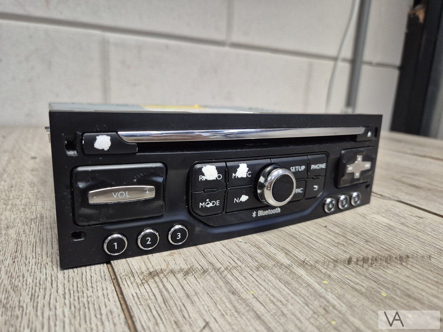 Citroen C4 picasso 2011 - 2014 radio navigatie 96785063xt, Gebruikt, -, Ophalen of Verzenden, -