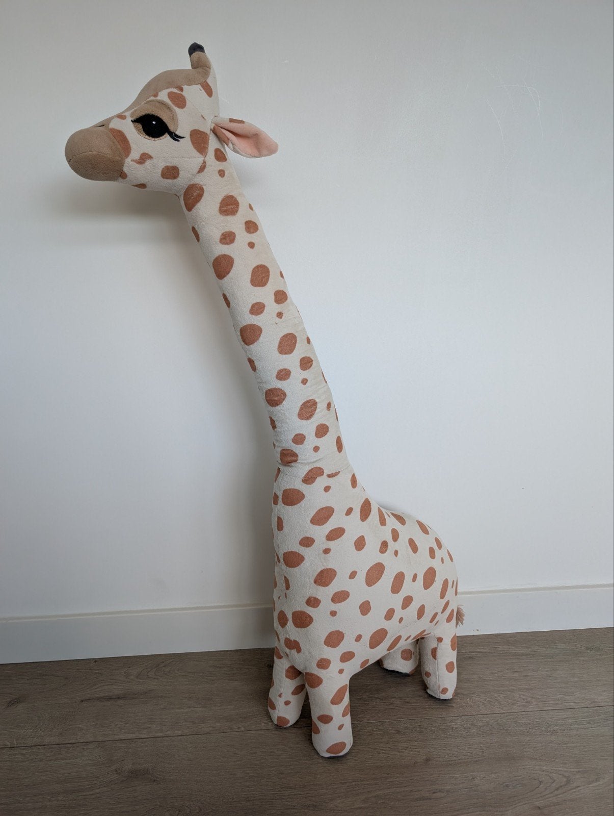 Grote H&M Home Giraffe Knuffel - Zo goed als nieuw, Overige merken, Giraf, Overige karakters, Ophalen of Verzenden