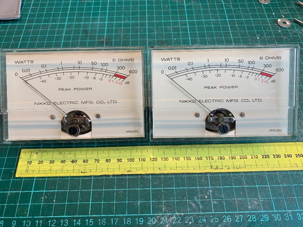 VU meters, Ophalen of Verzenden, Gebruikt